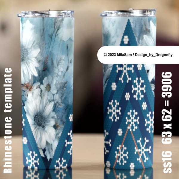 SS16 Rhinestone Cup 24oz Plump Straight, Crystal Cups, Glass | Inspire ...