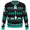 Paranormal Xmas Alien All Over Print Ugly Hoodie 3D Zip Hoodie 3D Ugly Christmas Sweater 3D Fleece Hoodie