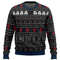 The Xmas Side Of The Force Star Wars All Over Print Ugly Hoodie 3D Zip Hoodie 3D Ugly Christmas Sweater 3D Fleece Hoodie