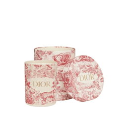 Scented candle Christian Dior "Toile De Jouy" red