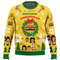 A Juicy Delicious Christmas Bob's Burgers Ugly Hoodie 3D Zip Hoodie 3D Ugly Christmas Sweater 3D Fleece Hoodie