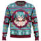 Ahegao Hatsune Miku All Over Print Ugly Hoodie 3D Zip Hoodie 3D Ugly Christmas Sweater 3D Fleece Hoodie