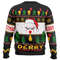 Derry Pennywise Christmas All Over Print Ugly Hoodie 3D Zip Hoodie 3D Ugly Christmas Sweater 3D Fleece Hoodie
