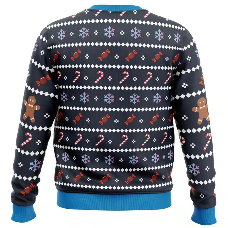 Ugly Cookie! Cookie Monster All Over Print Ugly Hoodie 3D Zip Hoodie 3D Ugly Christmas Sweater 3D Fleece Hoodie