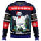 There Is No Santa Ghostbusters All Over Print Ugly Hoodie 3D Zip Hoodie 3D Ugly Christmas Sweater 3D Fleece Hoodie