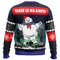 There Is No Santa Ghostbusters All Over Print Ugly Hoodie 3D Zip Hoodie 3D Ugly Christmas Sweater 3D Fleece Hoodie