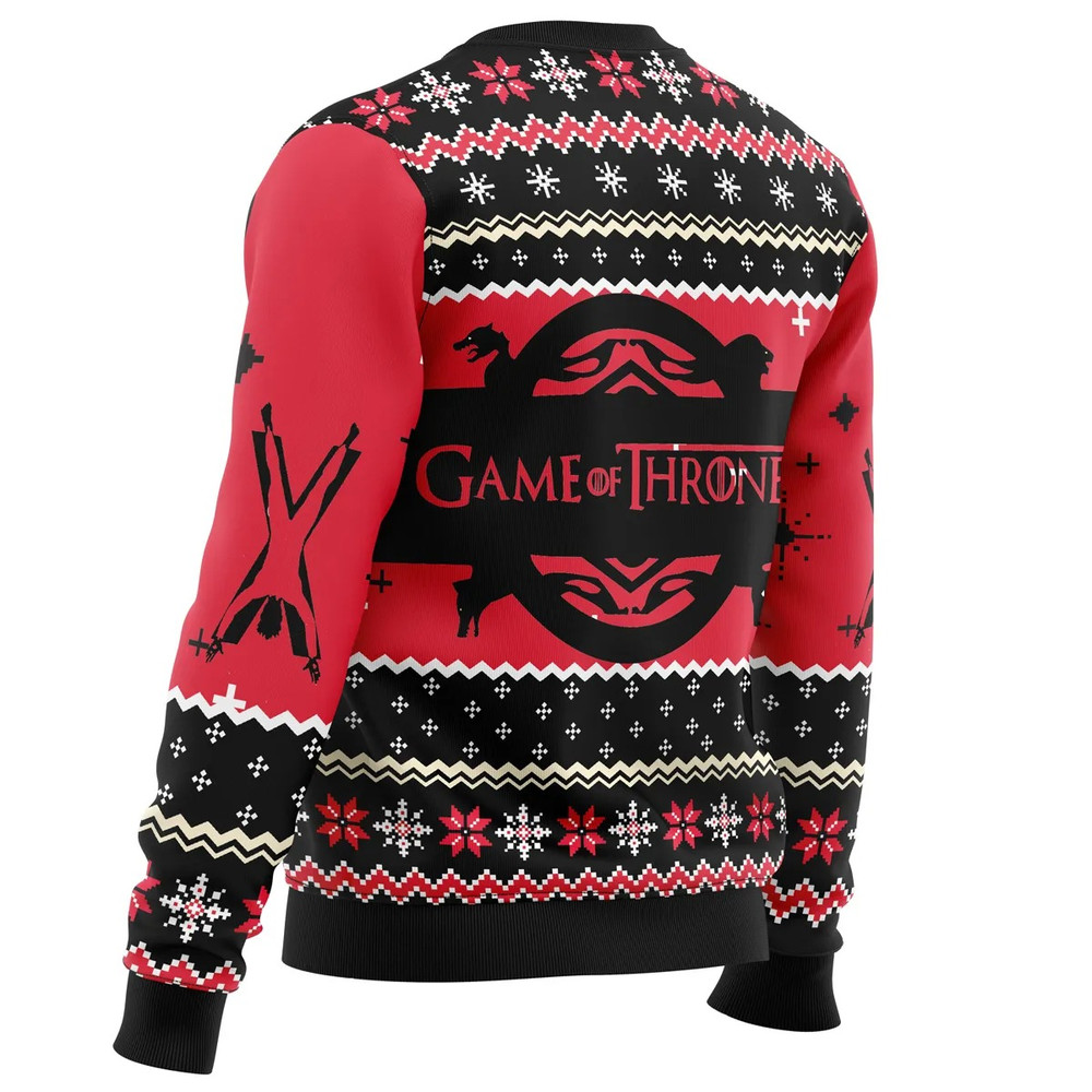 Game of Thrones House Bolton All Over Print Ugly Hoodie 3D Zip Hoodie 3D Ugly Christmas Sweater 3D Fleece Hoodie