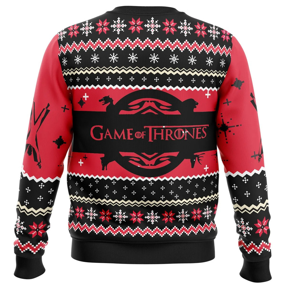 Game of Thrones House Bolton All Over Print Ugly Hoodie 3D Zip Hoodie 3D Ugly Christmas Sweater 3D Fleece Hoodie