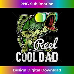 Reel Cool Dad Fishing Sunglasses Funny Father's Day - Edgy Sublimation Digital File - Crafted for Sublimation Excellence