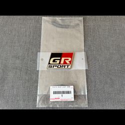 Toyota Genuine GR Sport Rear Emblem Badge for Land Cruiser 300 GR Sport