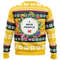 I Hate People Parody All Over Print Ugly Hoodie 3D Zip Hoodie 3D Ugly Christmas Sweater 3D Fleece Hoodie