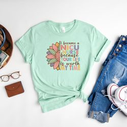 i became a nicu nurse because your life is worth my time  shirt, nicu nurse shirt, nurses swaddle specialist, labor and