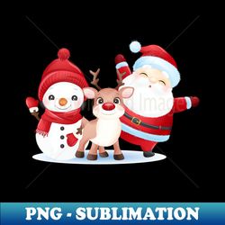 Cute santa claus for christmas day - Exclusive PNG Sublimation Download - Perfect for Sublimation Mastery