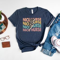 nicu nurse with leopard shirt, nicu nurse shirt, nurses swaddle specialist, labor and delivery nurse shirt, mother baby