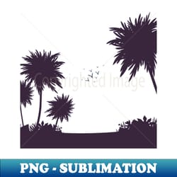 trees peach birds bye bye summer - elegant sublimation png download - unleash your inner rebellion