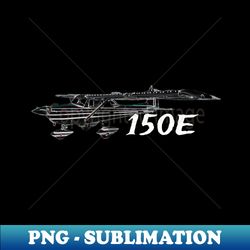 150 E Airplane Propeller Plane Prop Plane Private Aircraft - Premium PNG Sublimation File - Transform Your Sublimation Creations