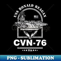 Ronald Reagan Aircraft Carrier - Professional Sublimation Digital Download - Perfect for Personalization