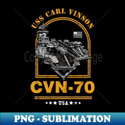 Vinson Aircraft Carrier - Instant PNG Sublimation Download - Unleash Your Inner Rebellion