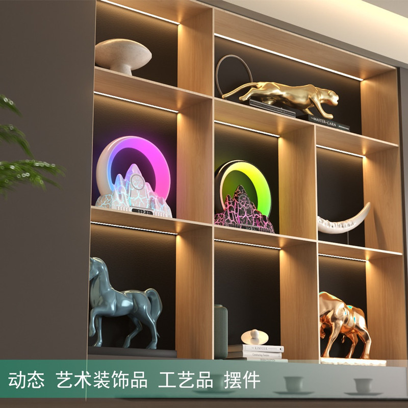 Smart Tuya APP Sunrise Flame Mountain Alarm Clock3.jpg