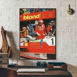 frank ocean poster, frank ocean blonde poster, blonde album poster, frank ocean blond album art print, frank ocean fan g