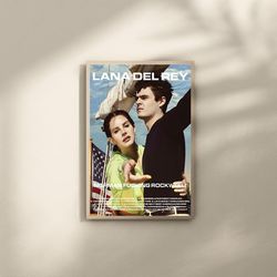 lana del rey poster, lana del rey 2019 album norman fing rockwell! poster, music poster, lana del rey fan gift, musical