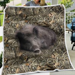 boar hunting quilt &8211 ai100122