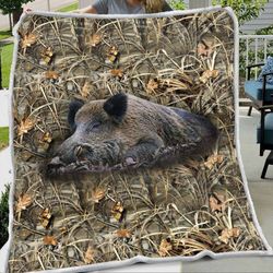 boar hunting quilt &8211 tt130121