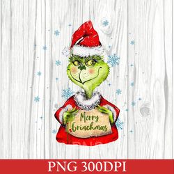 Grinch Christmas Tree PNG, Grinch Christmas PNG, Christmas PNG, Grinchmas PNG, Cute Christmas PNG, Merry Christmas PNG