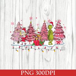 Retro Grinch Christmas Tree PNG, Grinch Max Tree PNG, Whimsical Grinch Tree, Christmas PNG, Grinchmas, Whoville Grinch
