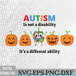 autism holloween svg, autism holloween svg, autism pumpkin svg, svg, eps, png, dxf, digital download