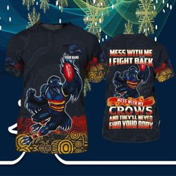 adelaide crows 3d t-shirt: personalized fan gear - show your team spirit!