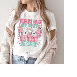 there's some ho's ho's ho's in this house shirt, twerking santa claus shirt, funny santa christmas shirt, xmas shirt