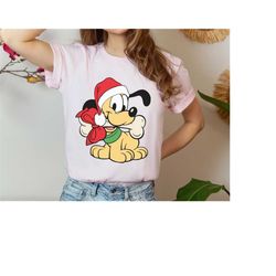 funny animal christmas shirt, happy dog shirt, dog owner gift, dog lover shirt, happy new year 2024 dog tee,  comfort co