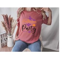 halloween party witches shirt, halloween party t-shirt, halloween party gift, halloween party women tee, women short sle