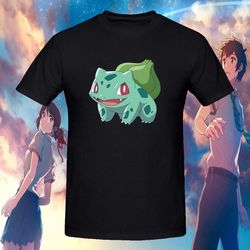 bulbasaur pokemon o-neck t-shirt