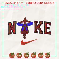 nike spiderman embroidered sweatshirt - embroidered sweatshirt/ hoodies, embroidery files, embroidery pattern