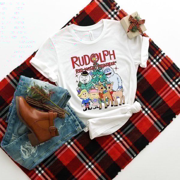 Rudolph Shirt, Santa Squad Shirt, Santa Shirts, Christmas Squad Shirts, Family Christmas Shirts, Snowman Shirt, Christmas Gifts, Xmas Tee.jpg