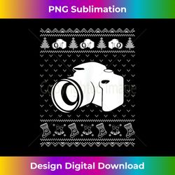 Ugly Sweater Christmas Holiday Design Funny Photography Xmas Tank T - Contemporary PNG Sublimation Design - Lively and Captivating Visuals