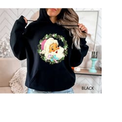 santa gift hoodie, christmas gift hoodie, santa hoodie for women, cute santa sweatshirt, classic christmas hoodie, chris