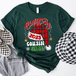 Cousins Crew Family 2023 Christmas Shirt, Christmas Party Shirt