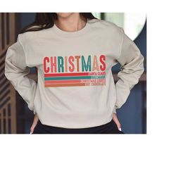 christmas santa claus hallmark christmas lights sweatshirt, christmas santa claus hoodie, hallmark christmas, gift for h