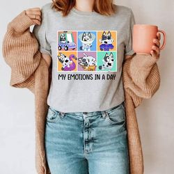 bluey muffin shirt, bluey muffin shirt, muffin t-shirt, bluey and bingo, bluey character shirts, funny muffin shirt