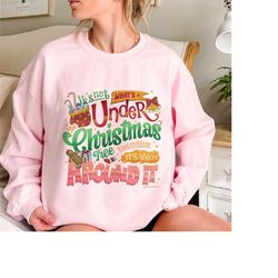 it's not what's under the tree that matters sweatshirt, cute christmas crewneck, charlie brown christmas hoodie, winter