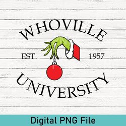 whoville university png, christmas whoville university est 1957 png, christmas university png, grinch christmas college