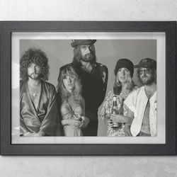 fleetwood mac print free shipping music print poster iconic art a6 a5 a4 a3 a2 a1 a0 6x4 5x7 10x8 custom size avai