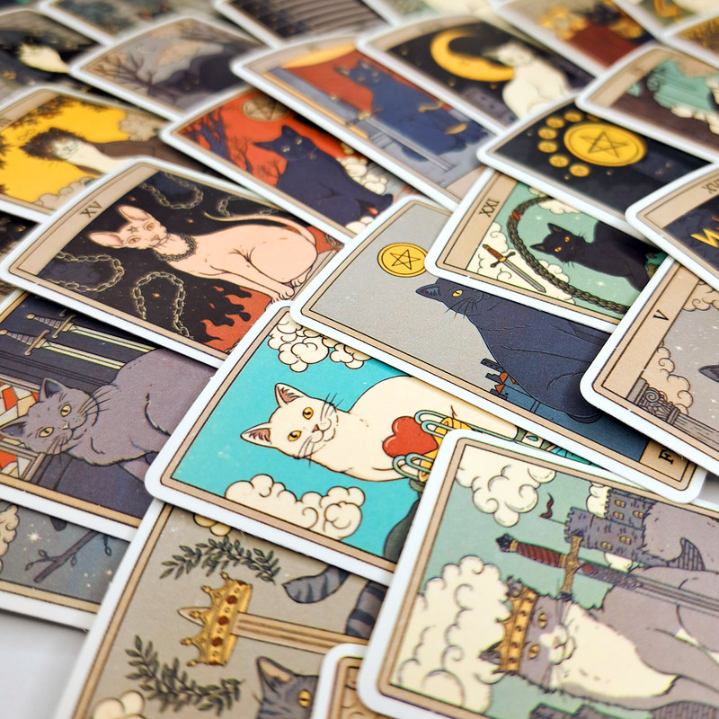 VintageTarotCardsStickersZodiacAstrologyStickersHoroscopeTarotDeckLuggageDecalsStickers
