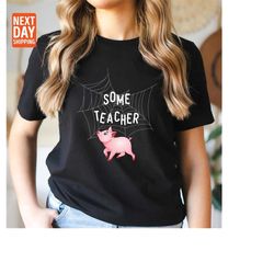 some teacher pig t-shirt, teach love inspire shirt, back to school shirt, first grade teacher shirts, kindergarten shirt