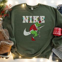 christmas grinch snowman shirt christmas sweatshirt, grinch xmas sweater