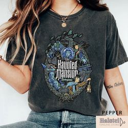comfort color haunted mansion shirt, the haunted mansion shirt, retro disney halloween shirt, stretching room shirt, dis