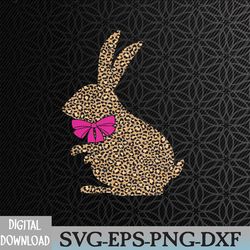 easter bunny leopard plaid buffalo rabbit easter day svg, eps, png, dxf, digital download